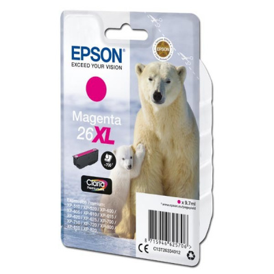 Epson 26XL C13T26334012 магента (magenta) оригинална касета