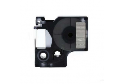 Съвместима лента с Dymo 53720, 24mm x 7m, бял печат / прозрачен субстрат