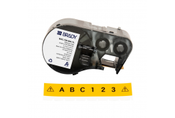 Brady M4C-750-584-YL / 170812, 19.05 mm x 6.10 m, Пластмаса, черен печат / жълт фон