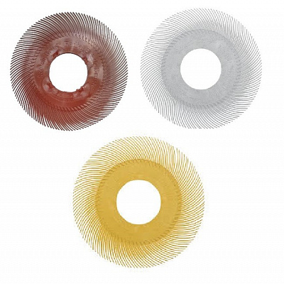 3M Scotch-Brite™ Bristle™ Резервни ламели за почистващи четки, тип C, комплект = 8 бр. 150 mm x P80