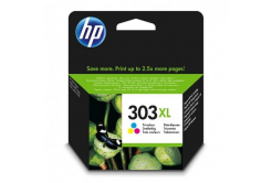 HP 303XL T6N03AE цвят (color) оригинална касета