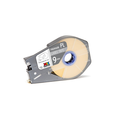Partex PROMARK-PL090CN4, жълто самозалепваща лента, 9мм, 30м