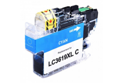 Brother LC-3619XL циан (cyan) съвместими касети