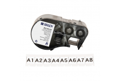 Brady M4C-625-422 / 170733, 15.88 mm x 7.62 m, Полиестер, черен печат / бял фон