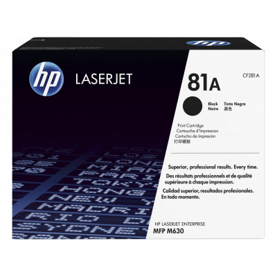 HP CF281A черен (black) оригинален тонер