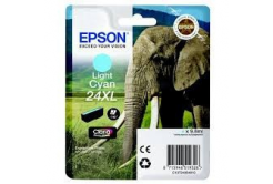 Epson T24354012, T2435 светло циан (light cyan) оригинална касета