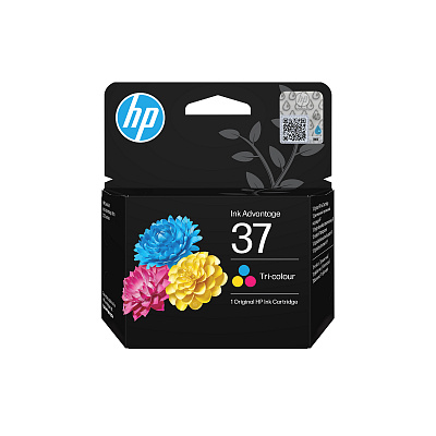 HP 37 7FP44AE цвят (color) оригинална касета
