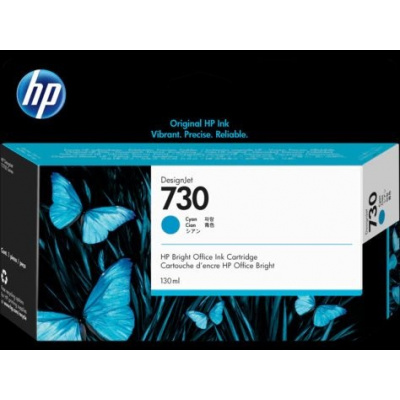 HP 730 P2V62A циан (cyan) оригинална касета
