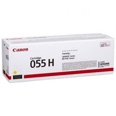 Canon CRG-055H 3017C002 жълт (yellow) оригинален тонер