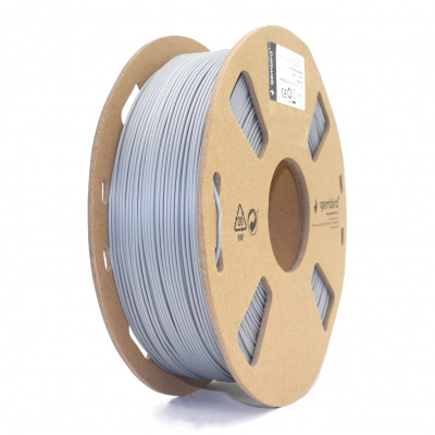 Gembird 3DP-PLA+1.75-02-GR, 3D филамент, PLA Plus, 1,75mm, 1000g, Сив (Grey)