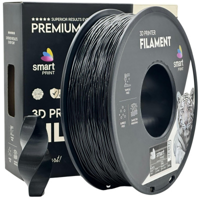 Smart Print FG-S118-E1, 3D филамент, TPU 95A, 1,75mm, 1000g, Черен (Black)