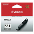 Canon CLI-551GY, 6512B001 сив (grey) оригинална касета
