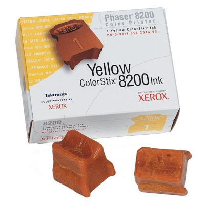 Xerox 016204300 жълт (yellow) оригинален тонер, 2 бр