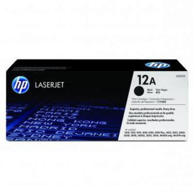 HP 12A Q2612A черен (black) оригинален тонер