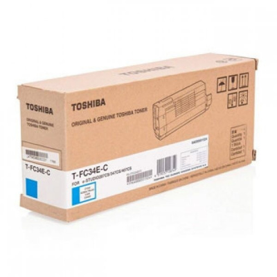 Toshiba T-FC34EC 6A000001524 лазурен (cyan) оригинален тонер