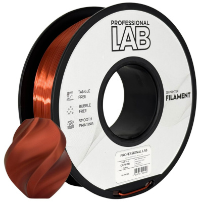 Professional Lab FG-P92-E1, 3D филамент, PLA Silk, 1,75mm, 1000g, Оранжев (Copper)