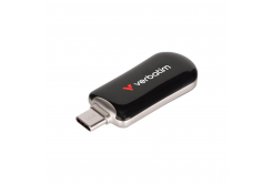 VERBATIM Flash Disk 512GB Plectra USB-C 3.0, черен