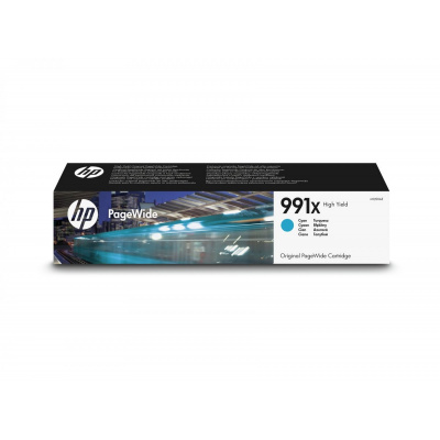 HP 991X M0J90AE циан (cyan) оригинална касета с мастило