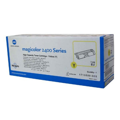 Konica Minolta A00W132 (1710-5890-05) жълт (yellow) оригинален тонер