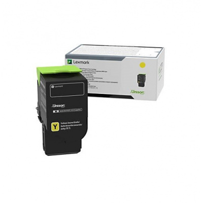 Lexmark 78C20Y0 жълт (yellow) оригинален тонер
