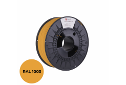 C-Tech 3DF-P-PLA1.75-1003 3D филамент, ПРЕМИУМ ЛИНИЯ, PLA, жълт сигнал, RAL1003, 1,75mm, 1kg