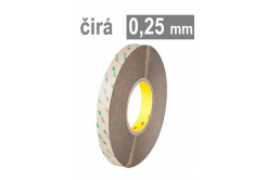 3M VHB™ 9473,  tl. 0,25 mm, tenká čirá oboustranně lepicí páska bez nosiče 12 mm x 55 m