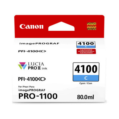 Canon PFI-4100 6778C001 циан (cyan) оригинална касета