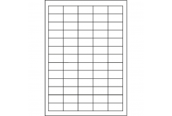 Самозалепващи етикети 38 x 21,2 mm, 65 етикети A4, 100 листа