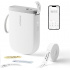 Niimbot D11-H Smart 1AA57281601, етикетираща машина, Бял + ролка с етикети