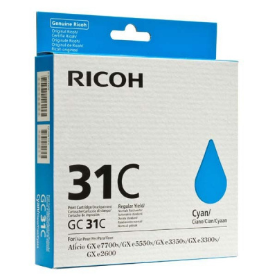 Ricoh GC-31C 405689 циан (cyan) оригинална касета
