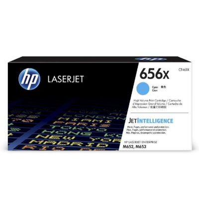 HP 656X CF461X лазурен (cyan) оригинален тонер