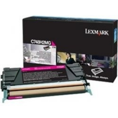 Lexmark C748H2MG магента (magenta) оригинален тонер
