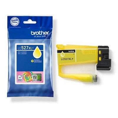 Brother LC-527XLY жълт (yellow) оригинална касета
