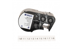 Brady M4C-318-498 / 170783, 8.08 mm x 4.88 m, Винил, черен печат / бял фон