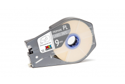 Partex PROMARK-PL090CN9, бял самозалепваща лента, 9мм, 30м
