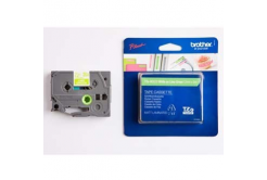 Brother TZ-MQG35 / TZe-MQG35, 12mm x 5m,  бял печат/зелен фон, оригинална лента