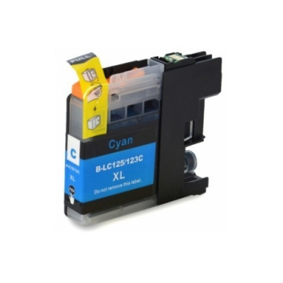 Brother LC-125XL/LC-127XL циан (cyan) съвместими касети