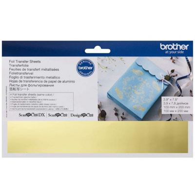 Brother CAFTSGLD1 ScanNCut, златна метална фолио
