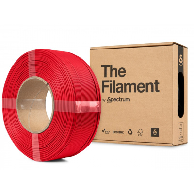 "The Filament" by Spectrum TF-24181, ReFill, HT-PLA, 1,75mm, 1000g, Червен (Vivid red)