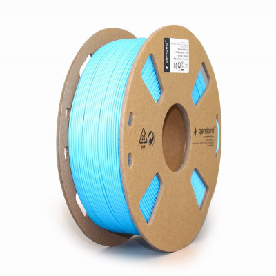Gembird 3DP-PLA1.75-01-BS, 3D филамент, PLA, 1,75mm, 1000g, Небесносин (Blue)
