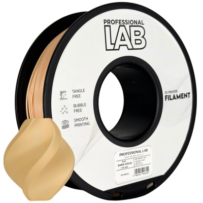 Professional Lab FG-P50-E1, 3D филамент, PLA+, 1,75mm, 1000g, Златен (Sand Gold)
