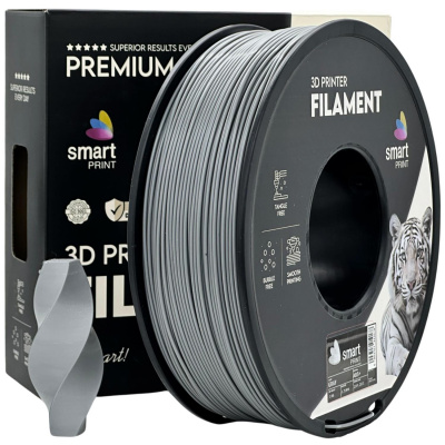 Smart Print FG-S3-E1, 3D филамент, ABS+, 1,75mm, 1000g, Сив (Grey)