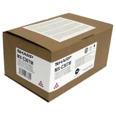 Sharp MXC36TM магента (magenta) оригинален тонер