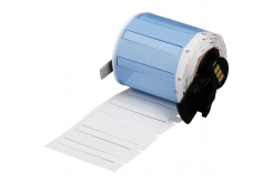 Brady M6-125-175-342-WT / 173608, PermaSleeve маркерни ръкави за кабели, 44.83 mm x 5.96 mm