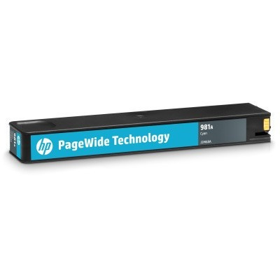 HP 981A, J3M68A циан (cyan) оригинална касета