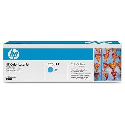 HP 304A CC531A лазурен (cyan) оригинален тонер