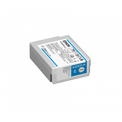 Epson SJIC57P-C C13T58J240 за ColorWorks, циан оригинална касета