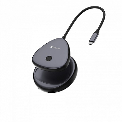 VERBATIM Display адаптор WDA-02 Share My Screen 4K, USB-C hub