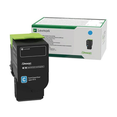 Lexmark 75M2HC0 лазурен (cyan) оригинален тонер
