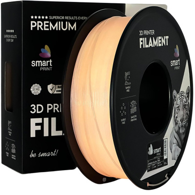 Smart Print FG-S41-E1, 3D филамент, PLA Luminous, 1,75mm, 1000g, Жълт (Yellow)